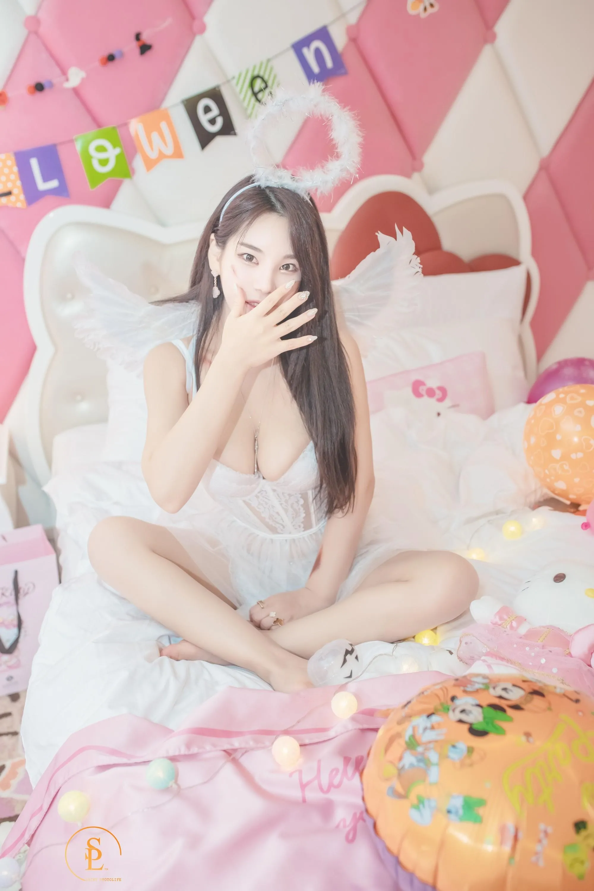 NO.040 SAINT Photolife – Zzyuri 쮸리 Vol.16 Pink Halloween [58P]插图7